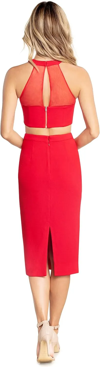 Dress the Population Women's Elliana Two Piece Set