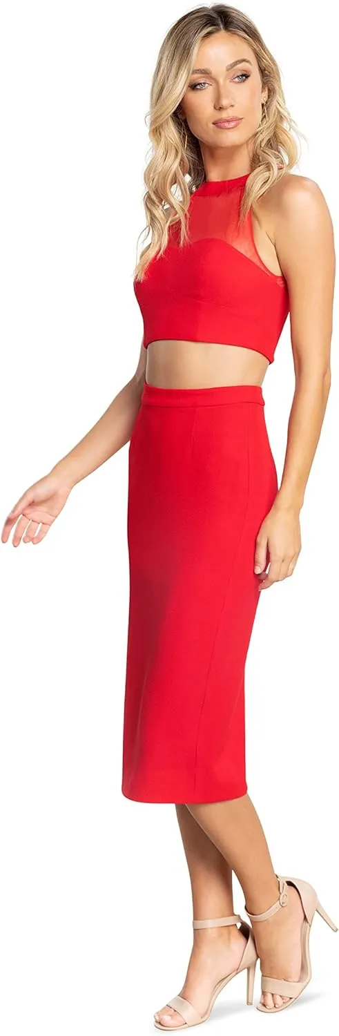 Dress the Population Women's Elliana Two Piece Set