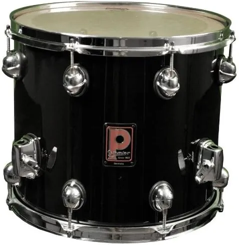 Drums Genista Series 42856CHW 1-Piece Maple 16x16 Inches Floor Tom, Drum Set (Chrome)