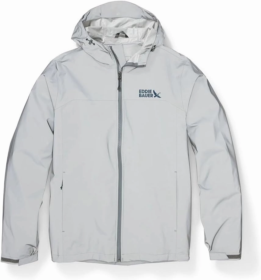 Eddie Bauer Men's Highbeam Reflective Waterproof Rain Jacket