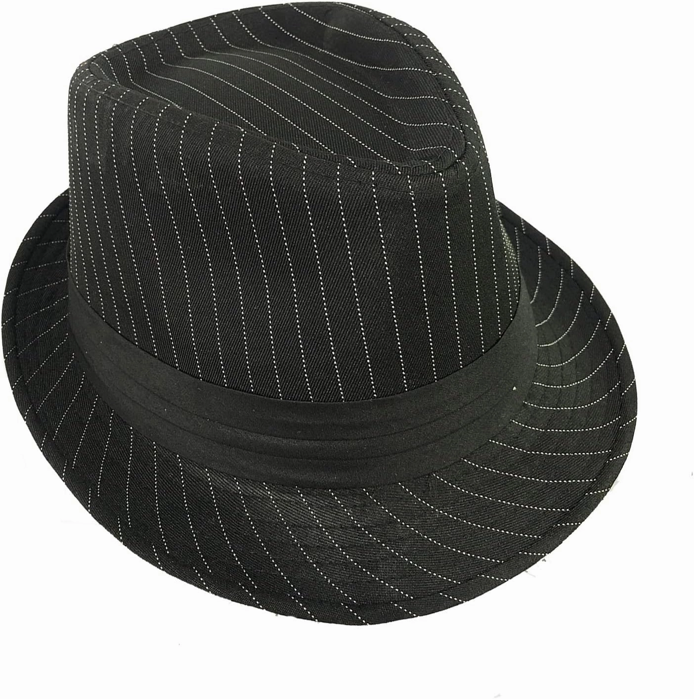 EFORLED 1920s Mens Costume Fedora Hat,Gatsby Gangster Vest,Vintage Pocket Watch,Pre Tied Bow Tie,Tie