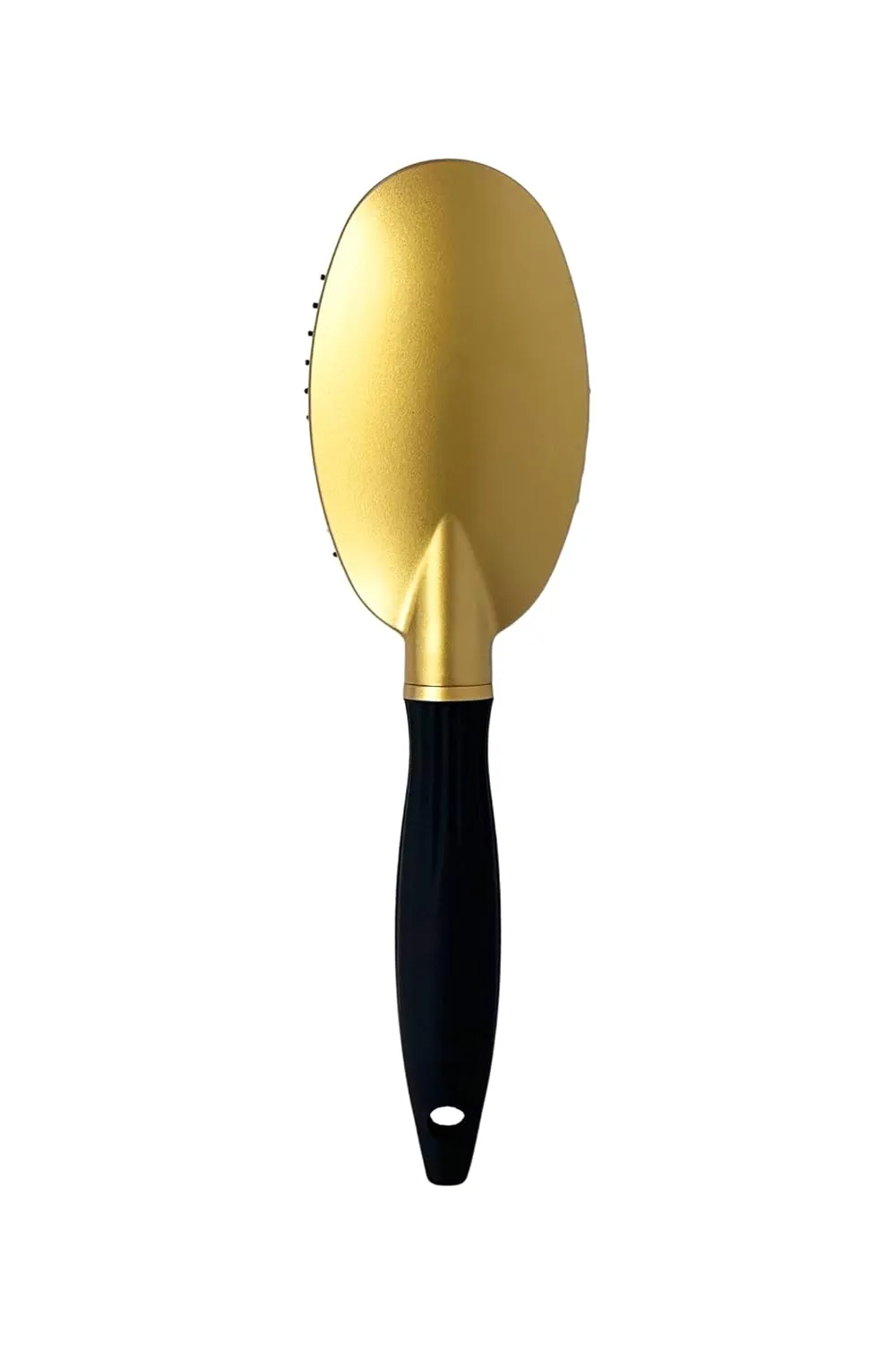 Elegant Deep Shine Ionic Oval Pin Hairbrush (10" #553 / Metallic Gold)