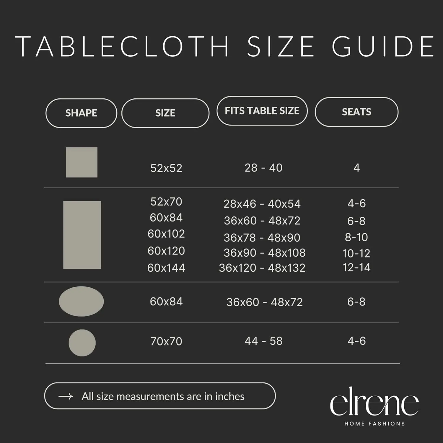 Elrene Home Fashions Alison Eyelet Border Design Wrinkle Resistant Fabric Tablecloth, 70"x70" Round, Copen Blue
