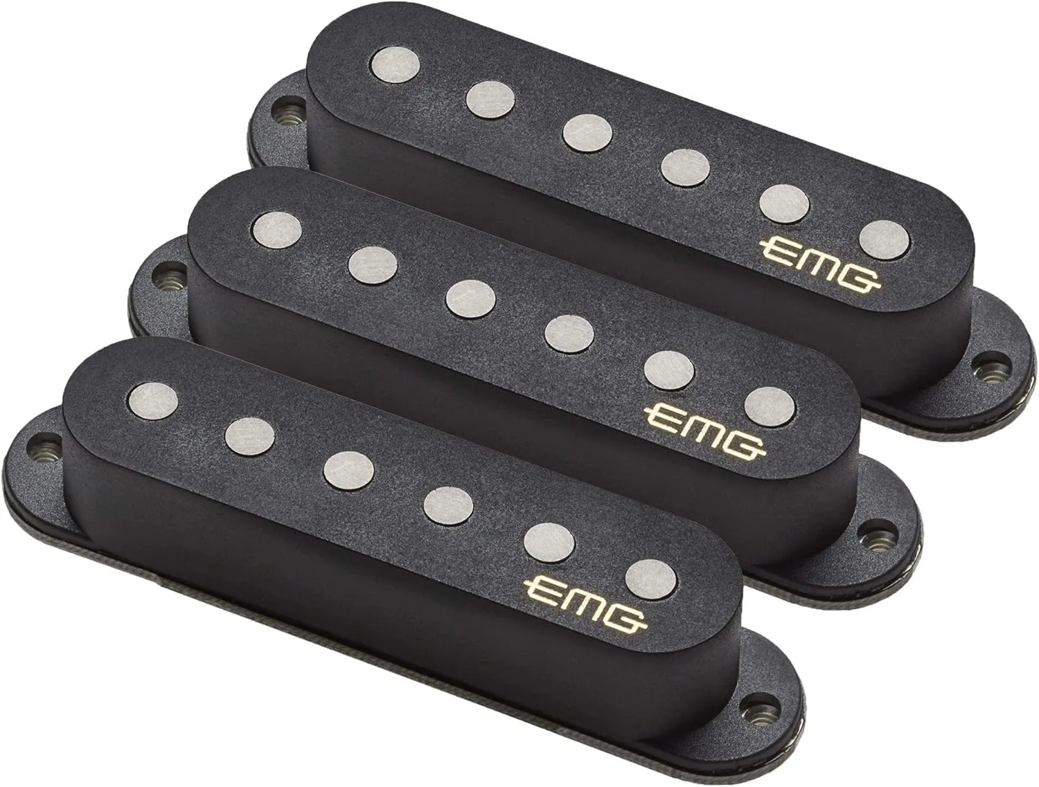 EMG Retro Active Crossroads Guitar Pickup Set, Black