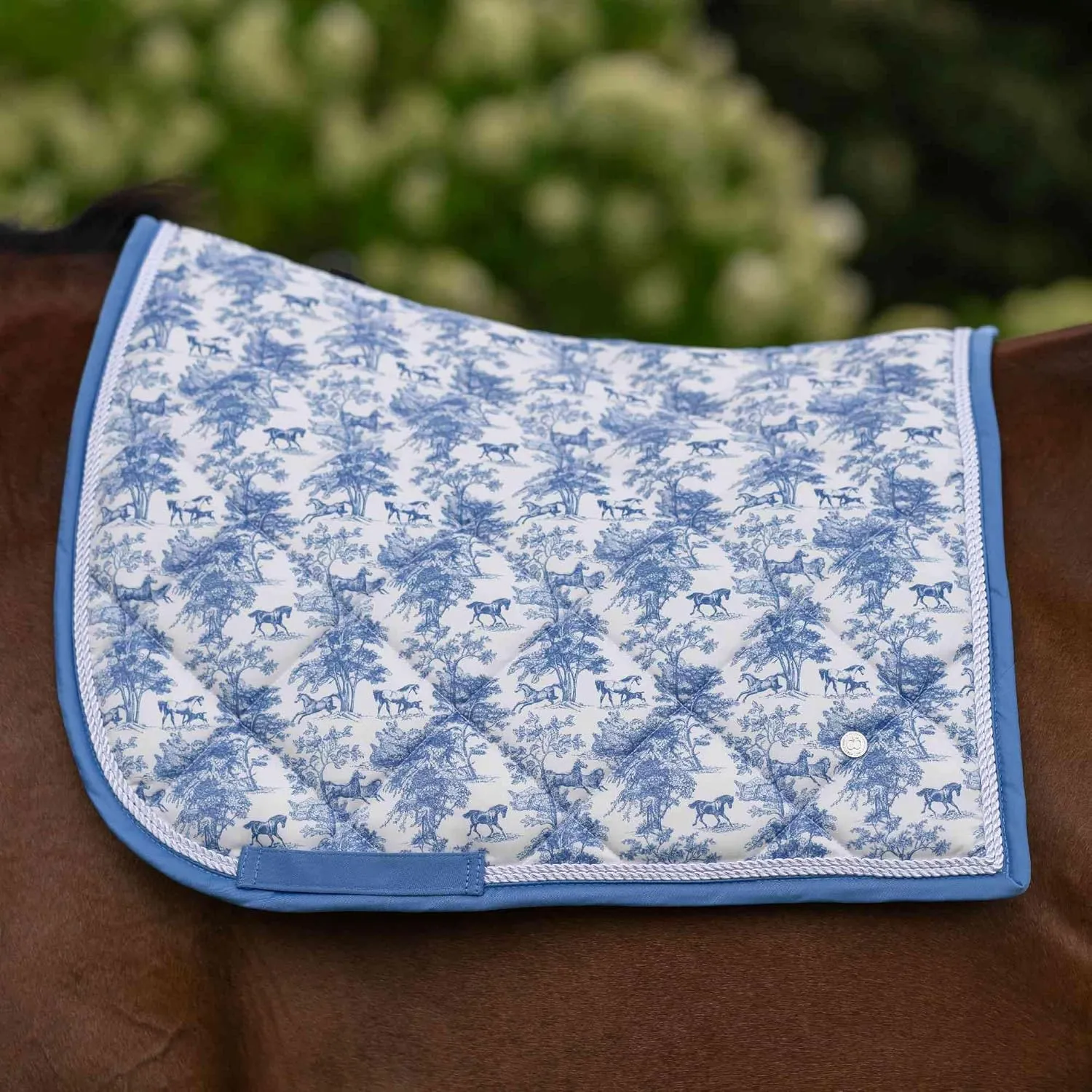 Equestrian Toile Dressage Saddle Pad