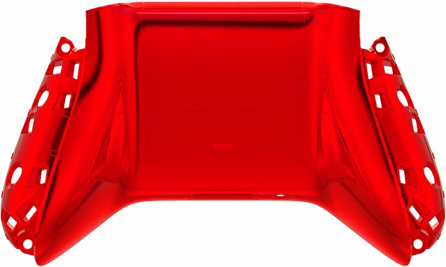 eXtremeRate Custom Back Cover Shell for Xbox Core Wireless Controller, Chrome Red Replacement Controller Battery Cover & Bottom Shell for Xbox Series X & S Controller