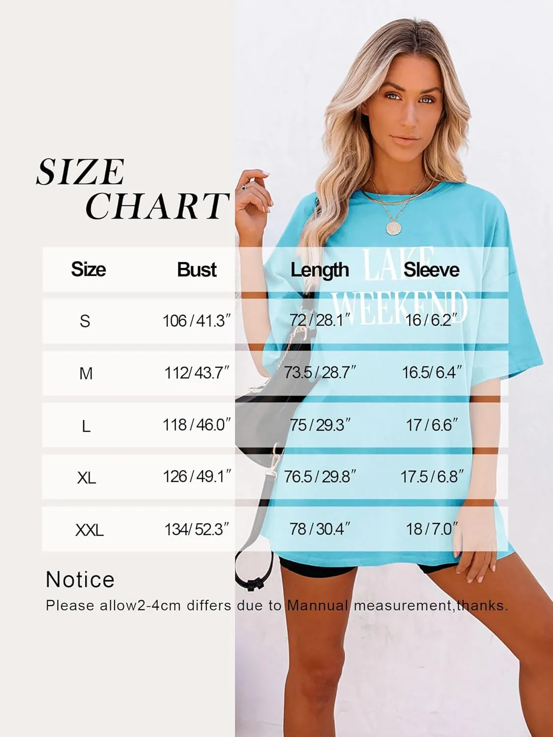 Ezcosplay Women Cute Lake Weekend Sweatshirt Letter Print Shirts Casual Loose Pullover Tops
