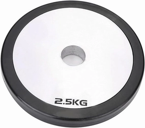 Fitness Tools Dumbbells Weights Weight Discs Pure Steel Plating 2.5KG/5KG Weight Plate for Dumbbell Bars Barbell Bars Home Gym Weight Training Fitness Workout Home Fitness (Color : 2.5KG x4)