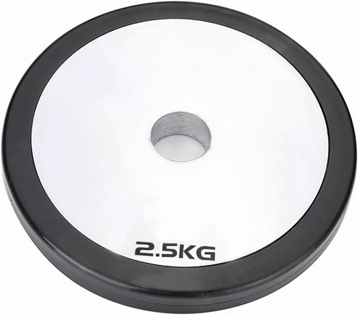 Fitness Tools Dumbbells Weights Weight Discs Pure Steel Plating 2.5KG/5KG Weight Plate for Dumbbell Bars Barbell Bars Home Gym Weight Training Fitness Workout Home Fitness (Color : 2.5KG x4)