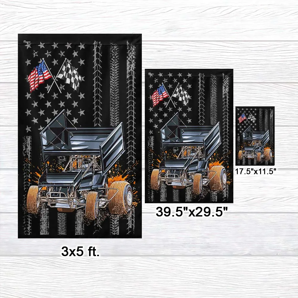 FLAGWIX Sprint Car Racing Dirt Racing Flag MLN2842F