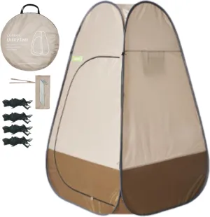 Foldable Shelter for Camping - Folding Lightweight Changing Tent Changing Shed Outdoor Mobile Warm, Outdoor Pop Up Changing Tent | Waterproof Beach Changing Room Shelter for Camping, Hiking, Fishing
