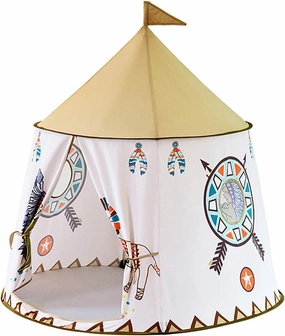 Foldable Kid Play Tent, Indian Cartoon Children Playhouse with Carrying Bag,Skin-Friendly Material Safety Certified, PoP Up Indoor and Outdoor Castle for Boys and Girls (Indian Lion)