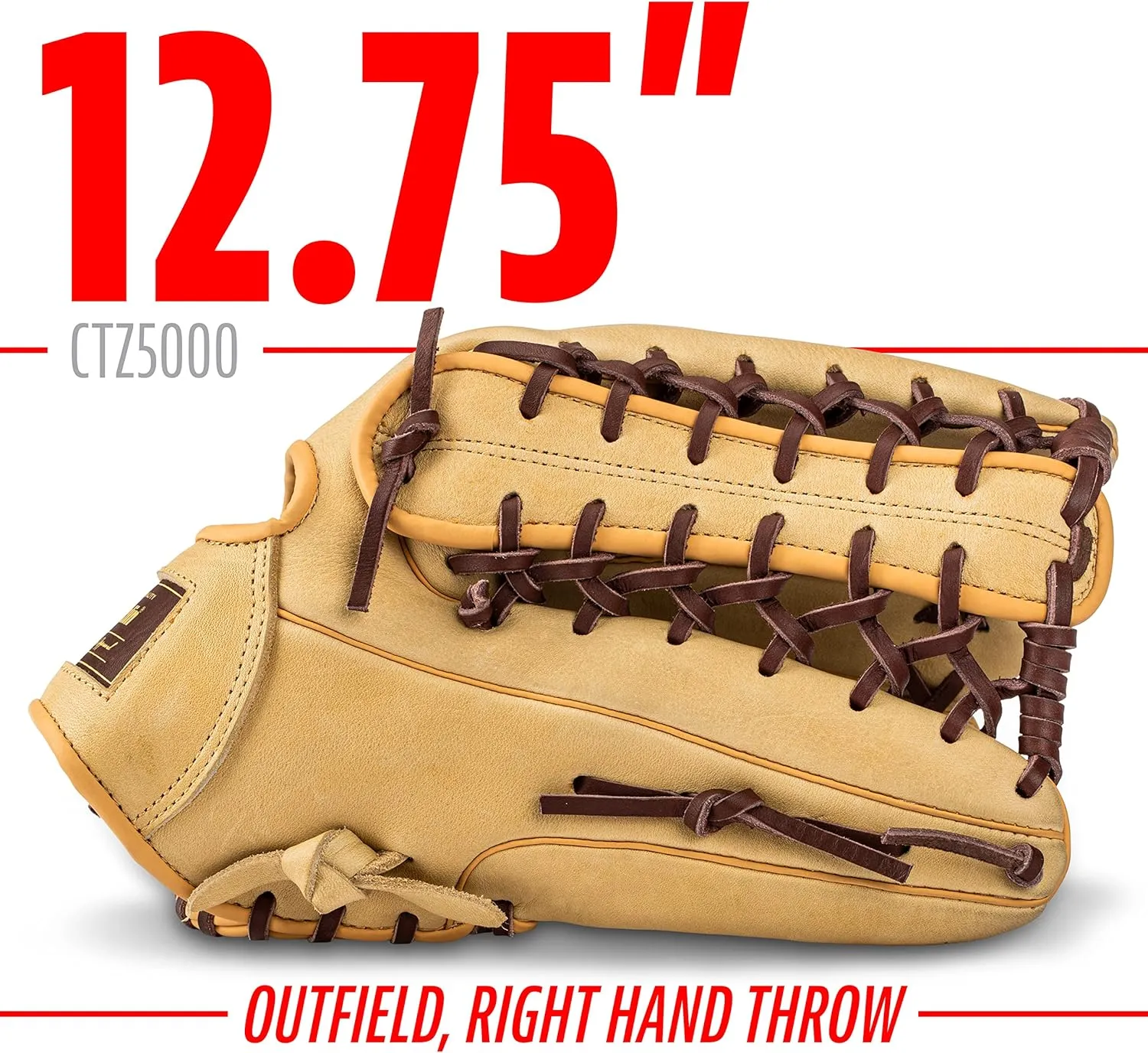 Franklin Sports Baseball Fielding Glove - Men's Adult and Youth Baseball Glove - CTZ5000 Cowhide Infield and Outfield Baseball Gloves