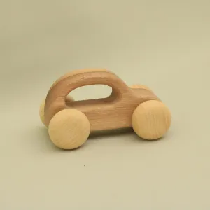 Free Shipping Natural Smiley Car, DC04 : Eco-Friendly Gift with Montessori and Waldorf Educational Influence Lotes Toys Baby Gift
