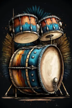 Funny - Puzzle Classic Jigsaw Puzzle- Drum Set 500 Piece Wooden Jigsaw Puzzle for Adults - Uniquely Shaped Pieces with Durable Wood Construction - Perfect for Birthday Gifts, and Family Presents