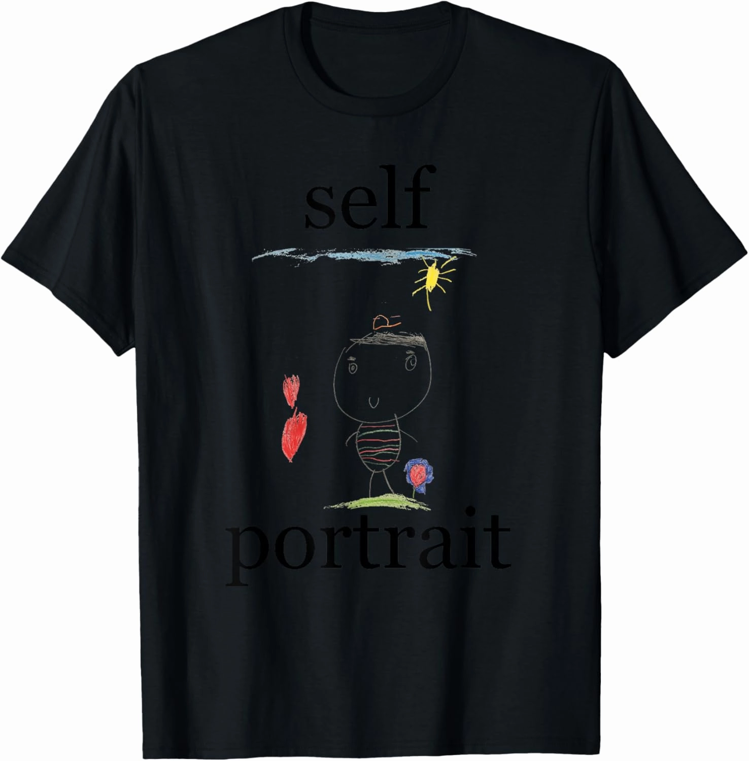 Funny Self Portrait T-Shirt