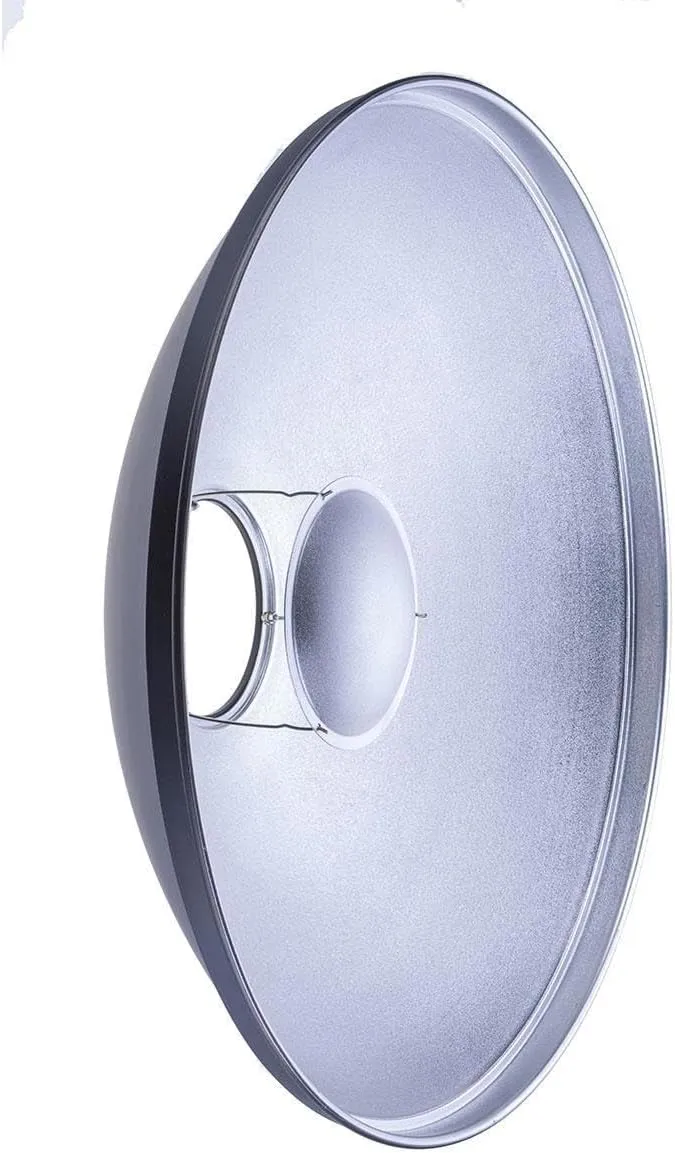 Glow 22" Silver Beauty Dish for Hensel Mount