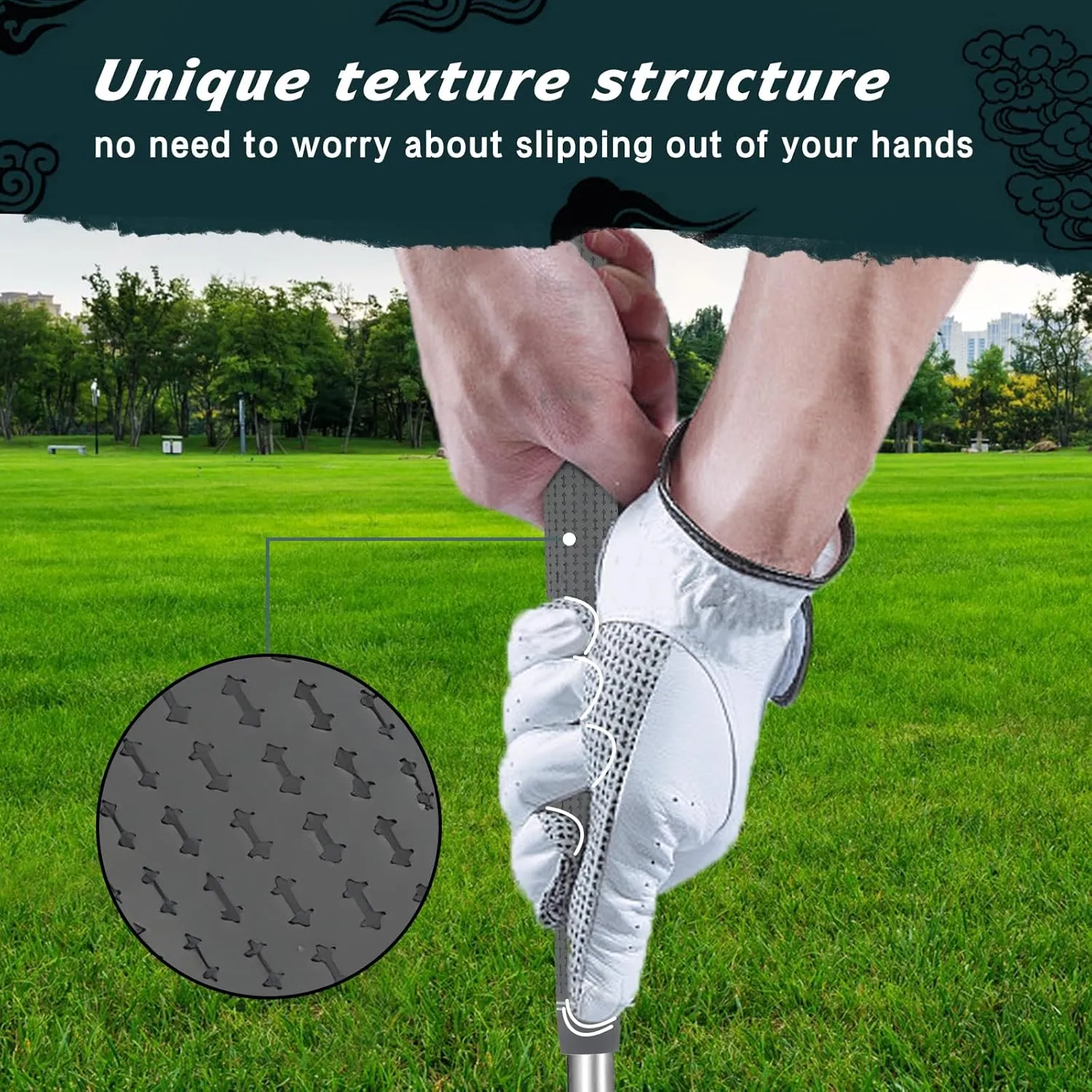 Golf Grips 8 Pack Soft Comfortable Non-Slip Grip Set Standard/Midsize 4 Colors All-Weather Arthritic Grip Men & Women