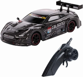 GoolRC 1/18 Scale 4WD 2.4GHz Remote Control Racing Drift Car - 28km/h High Speed for Adults & Kids - Black