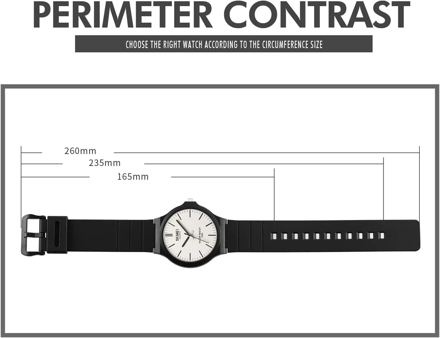 Gosasa Men's Watches Analog Quartz Sports Unisex Watch Waterproof Watch for Students Women Men Easy Read Dial, 24 Hour with Second Hand, Colorful Silicone Band