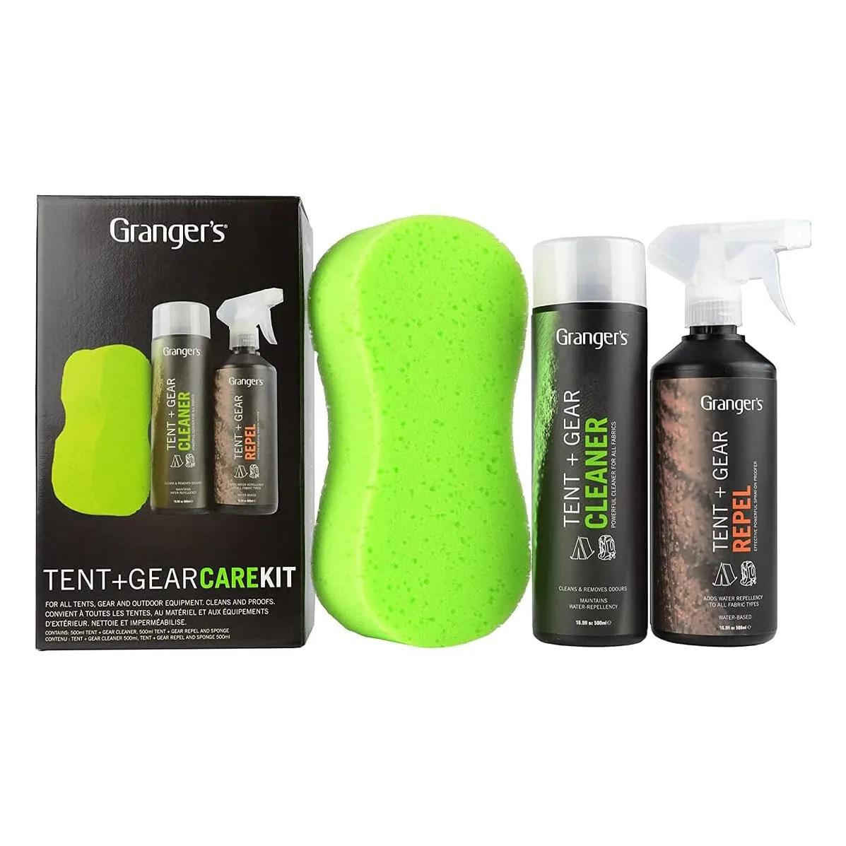 Grangers Tent   Gear Care Kit All-In-One Cleaning and Waterproofing