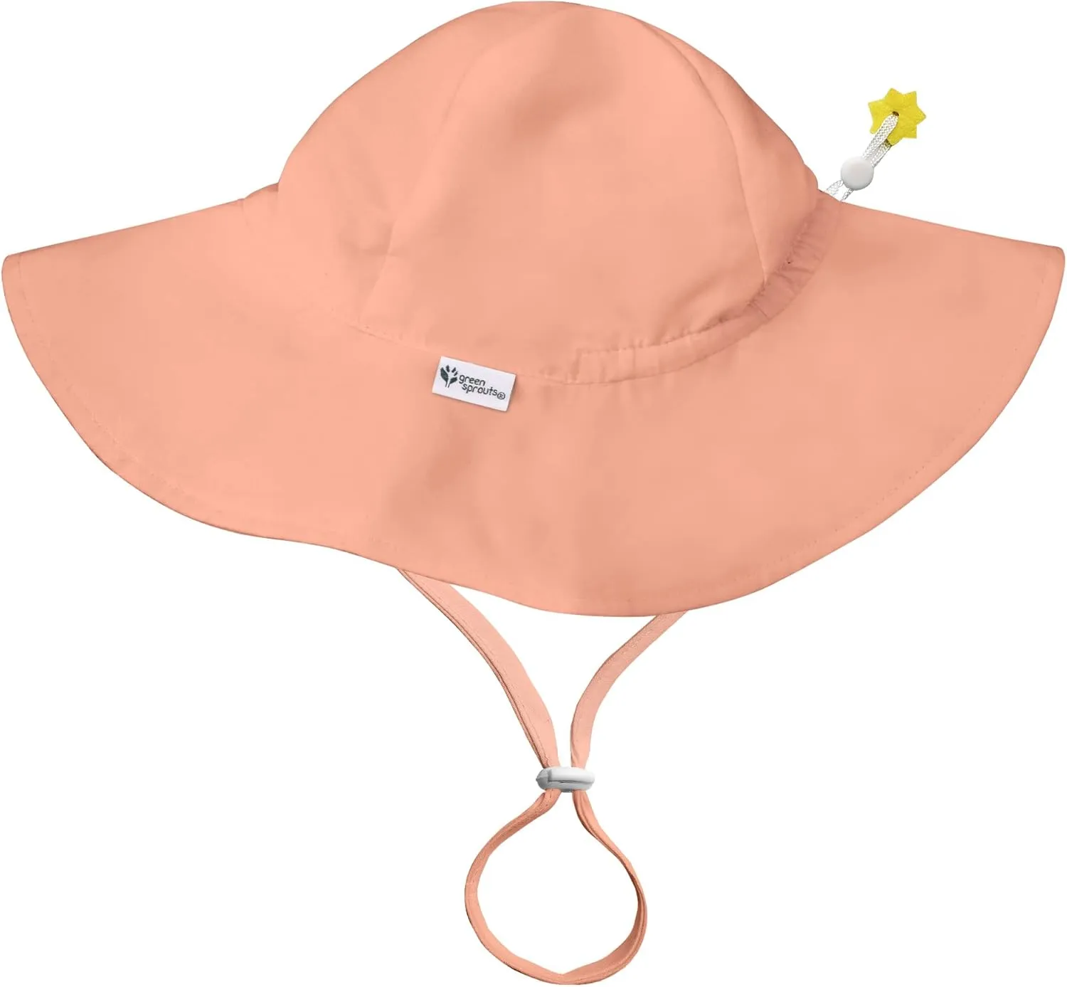 Green Sprouts Baby Girls' UPF 50  Eco Brim Hat