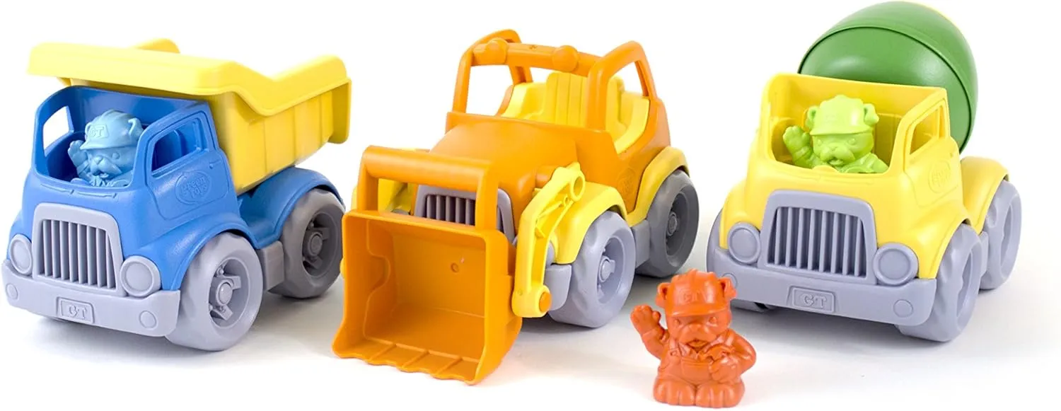Green Toys Construction Vehicle - 3 Pack CB