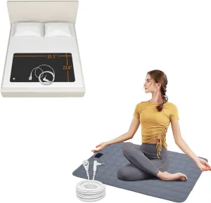 Grounding Mat Cotton,Grounding Pad for Bed,Grounding Yoga Mat