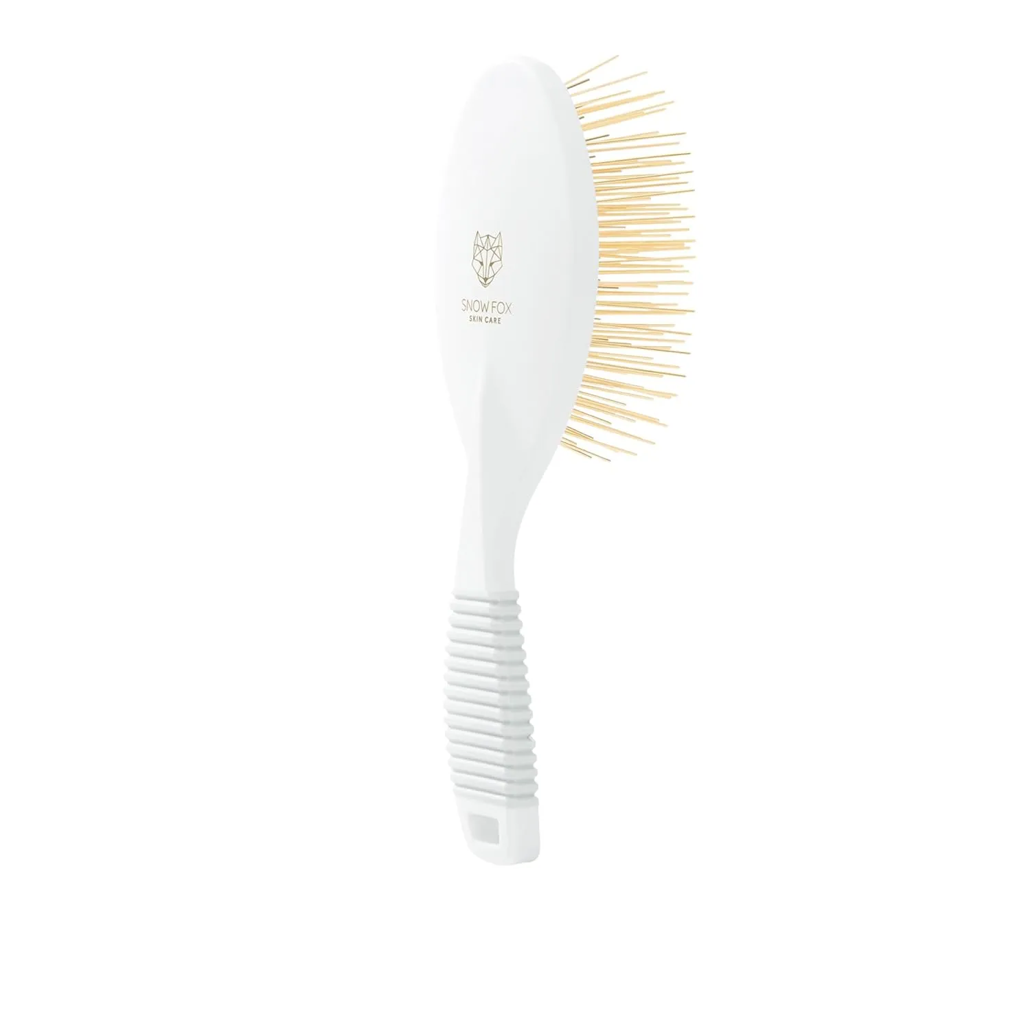 Gua Sha Hair Brush by Snow Fox Skincare - Scalp Massage Comb with 160 Titanium Needles | Combat Hair Loss, Thinning & Shedding | Soothing Gua Sha Acupressure Tool for All Hair Types