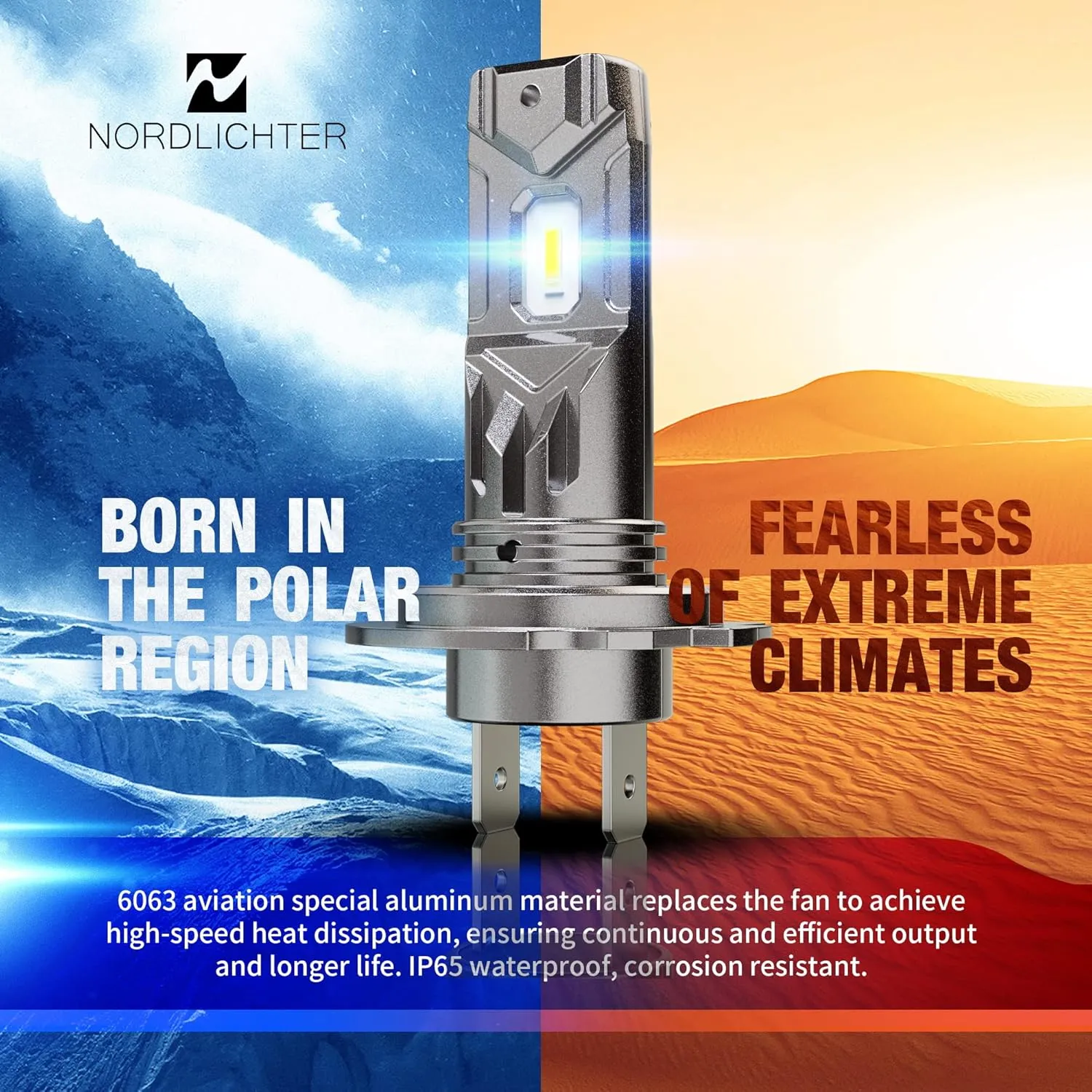 H7 Bulbs, 300% Brightness 1:1 Mini Size Plug & Play No Adapter Required Fanless 6500K Xenon White H7 Fog Light Bulbs, Pack of 2