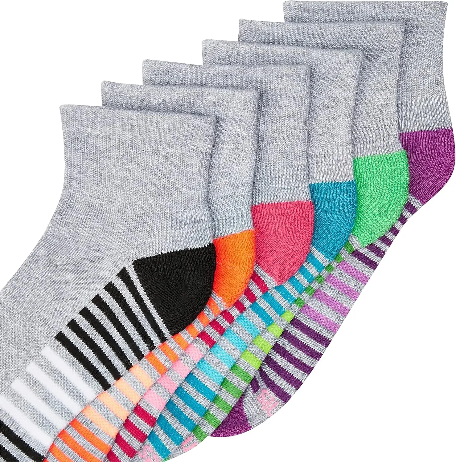 Hanes Women's 6-Pair Comfort Fit Ankle Socks