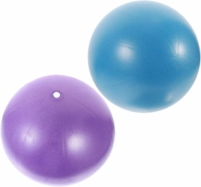 Happyyami Pilates Balls for Exercise and Yoga 2pcs Gymnastics Ball for Balance Training Home Workout Fitness Equipment