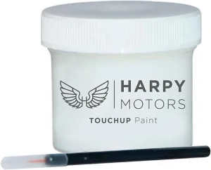 Harpy Motors 2oz Touch up Paint with Brush Compatible with 1991-2003 Dodge Van PW6 Bright White -Color Match Guaranteed