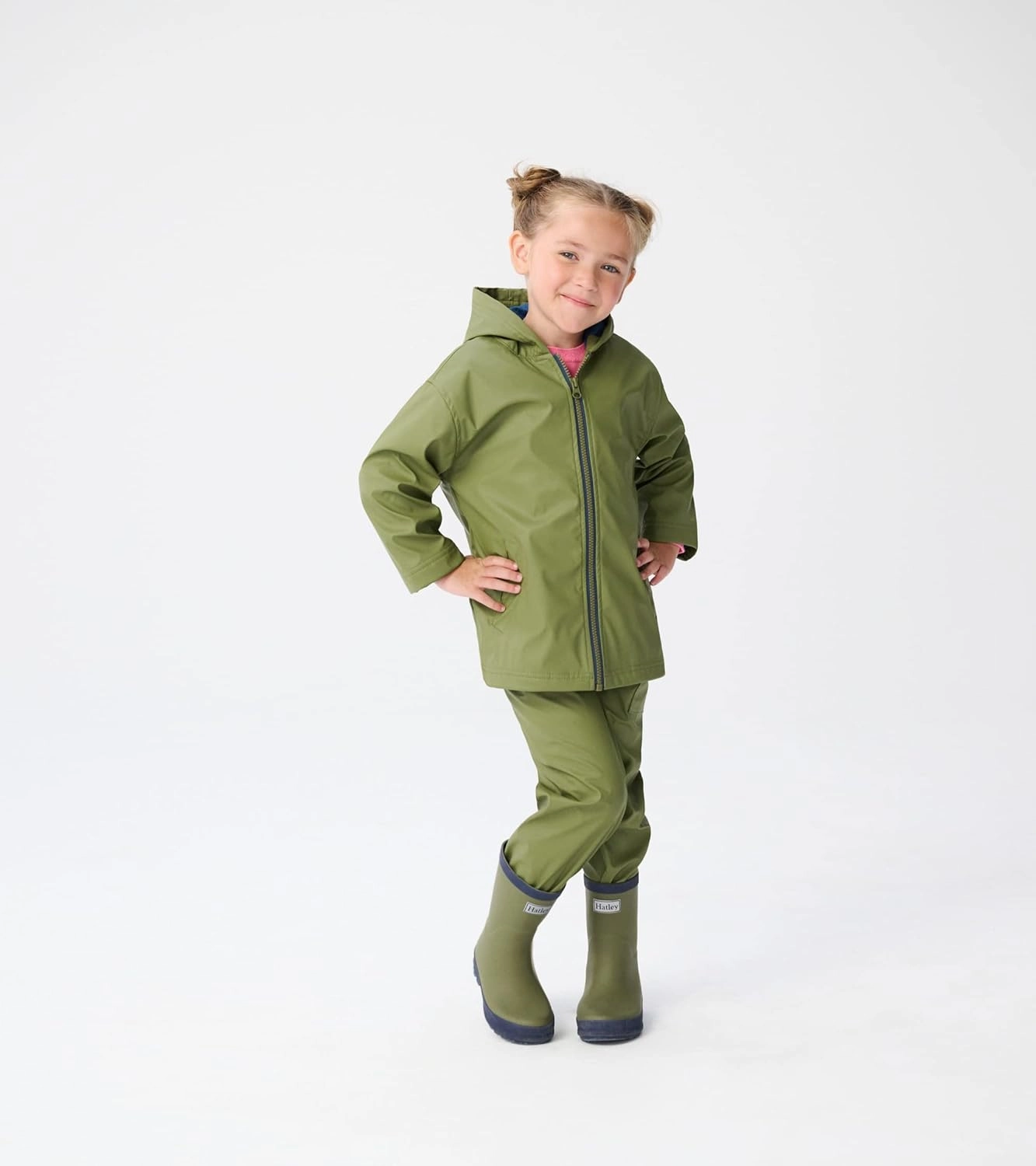 Hatley Kids Zip-up Rain Jacket
