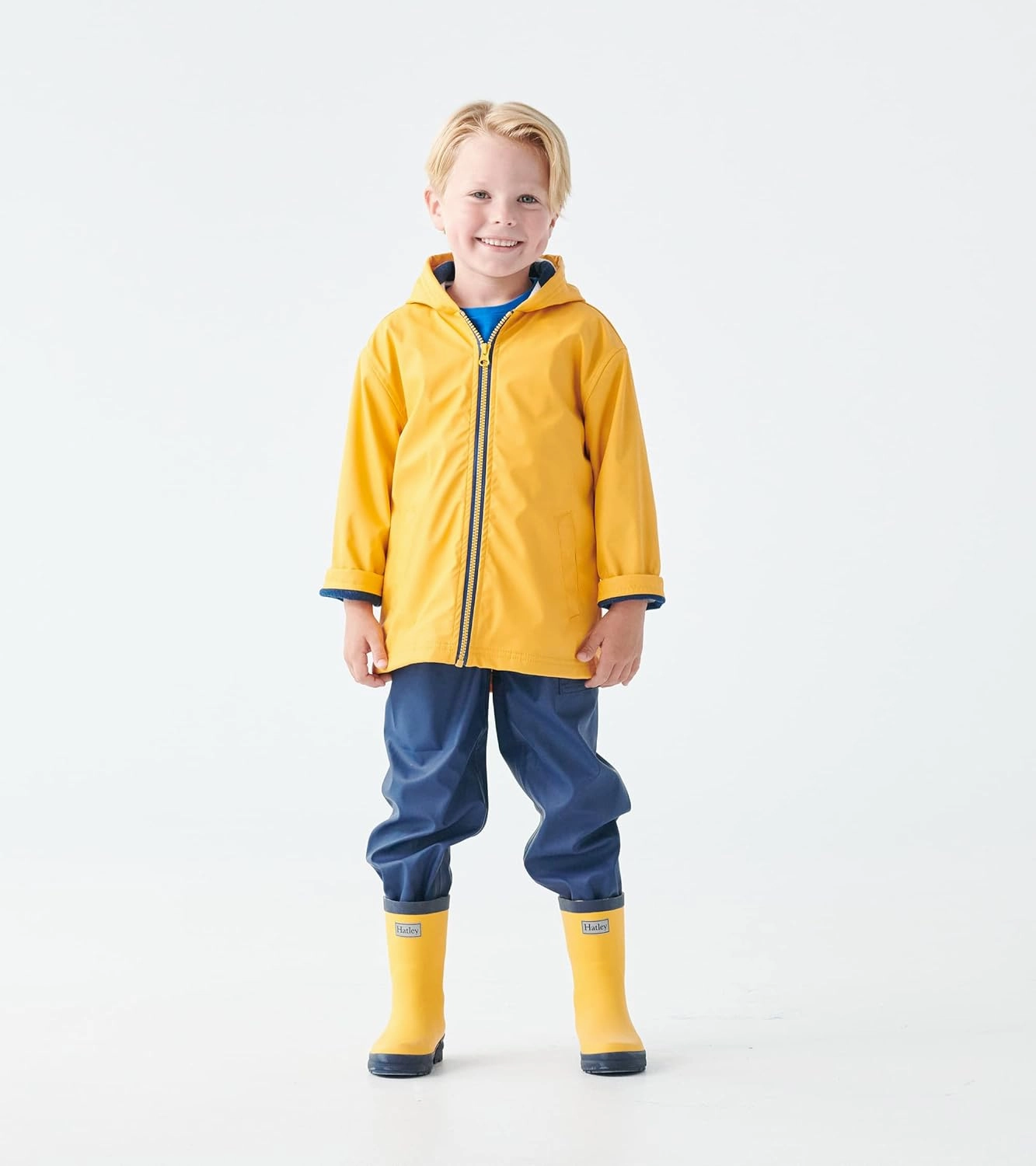 Hatley Kids Zip-up Rain Jacket
