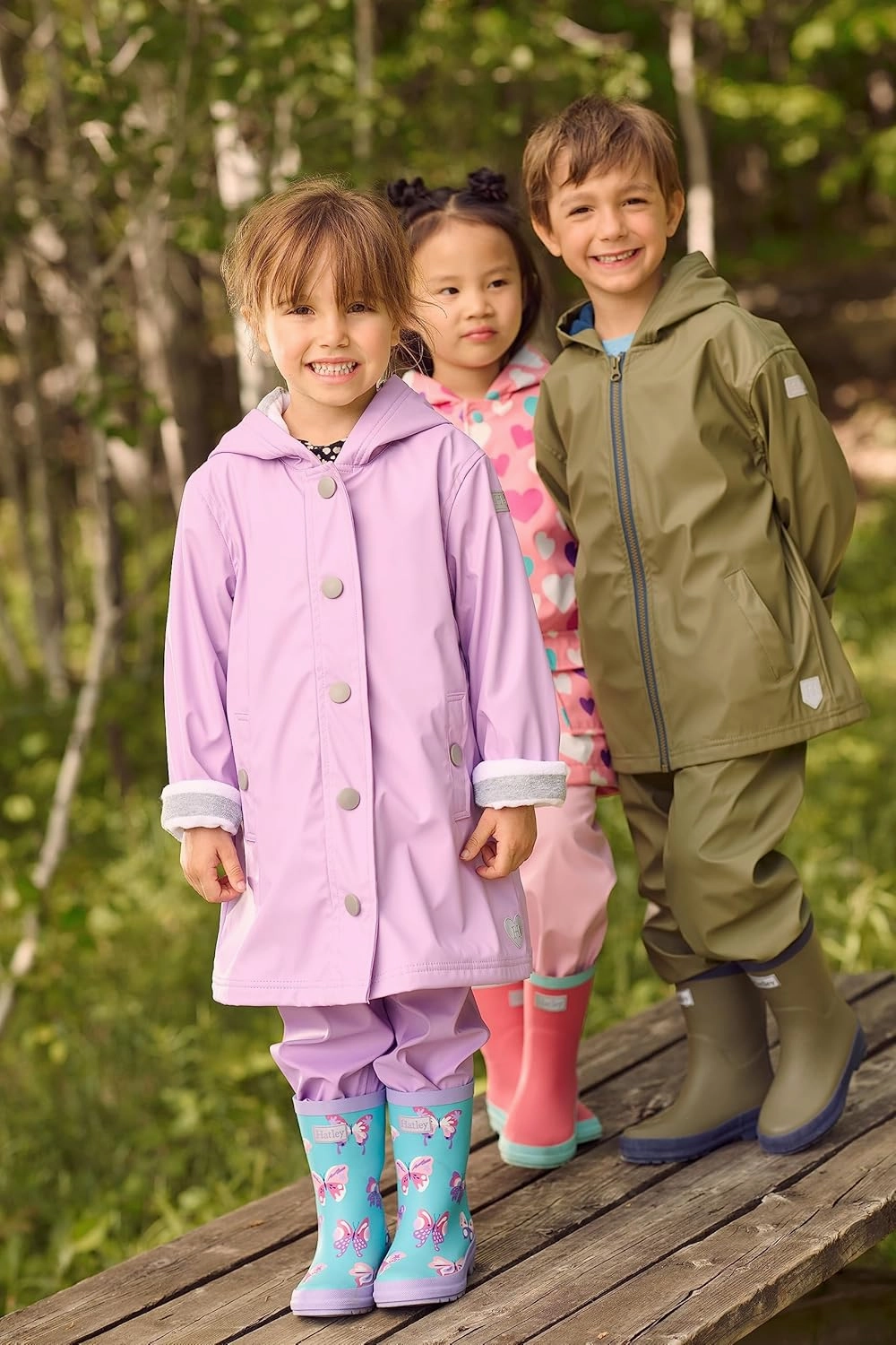 Hatley Kids Zip-up Rain Jacket