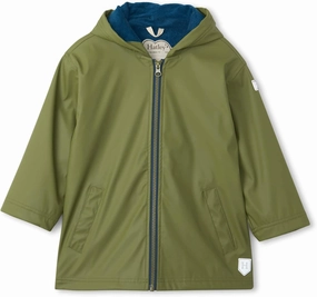 Hatley Kids Zip-up Rain Jacket