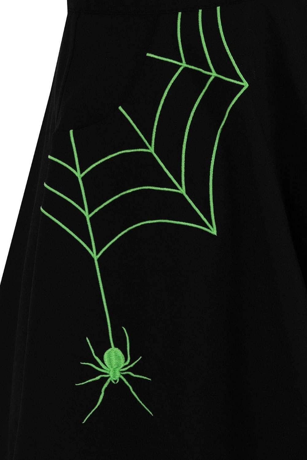 Hell Bunny Miss Muffet Mini Spiderweb Skirt