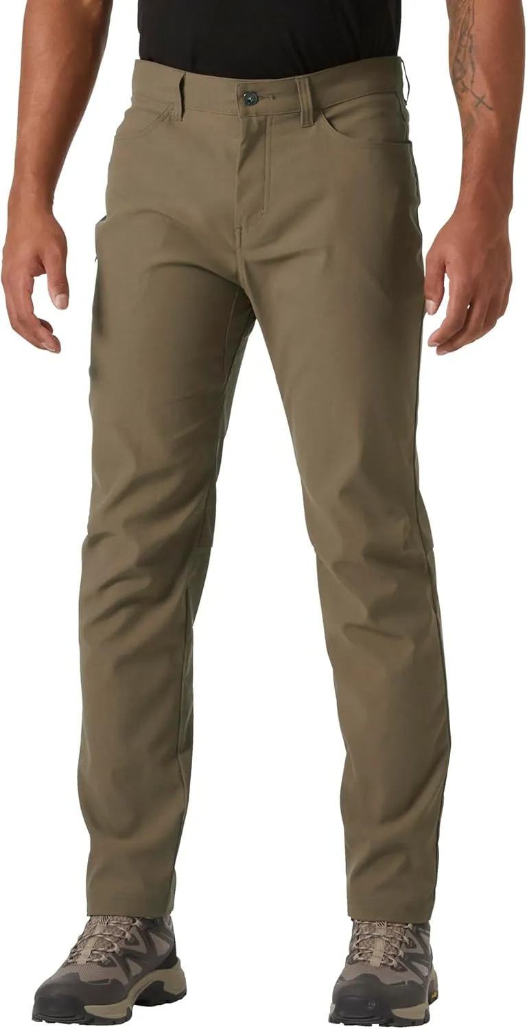 Helly-Hansen Holmen 5 Pocket Pant 2.0 - Men's Premium Durable Outdoor Casual Pants with Classic Fit and Versatile Style