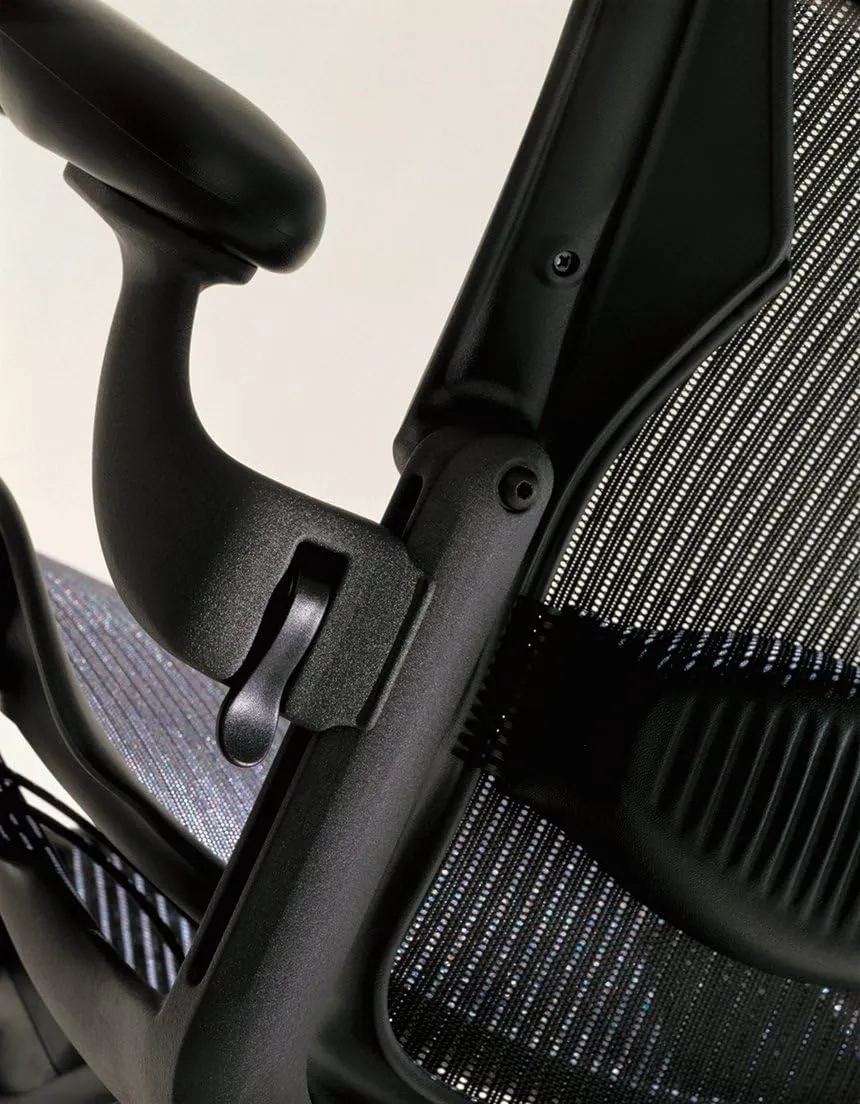 Herman Miller Classic Aeron Chair Lumbar Pad - Graphite - Size B