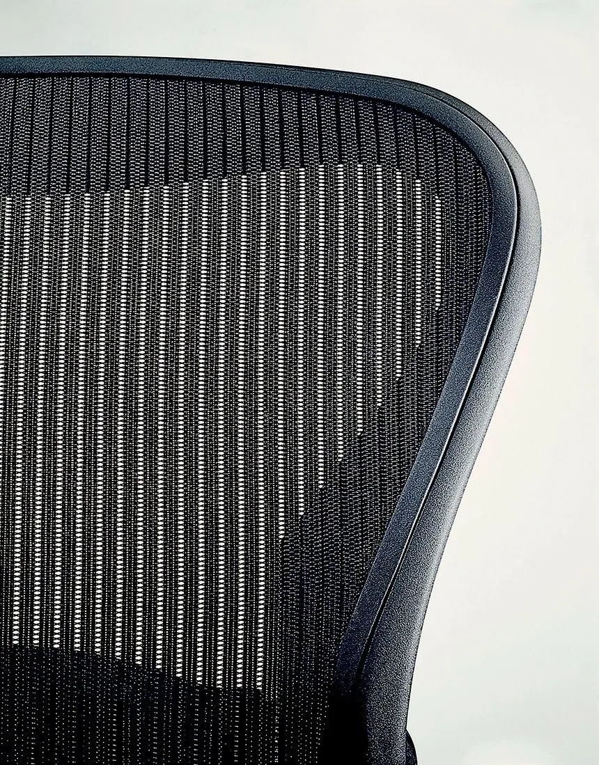 Herman Miller Classic Aeron Chair Lumbar Pad - Graphite - Size B