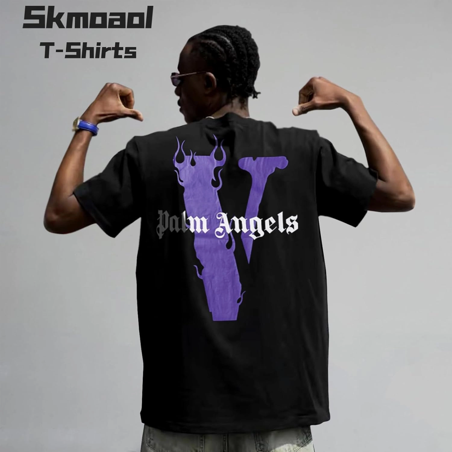 Hip Hop V Shirts for Men Women Fashion Graphic Tees Novelty Crewneck Short Sleeve T Shirt Tops