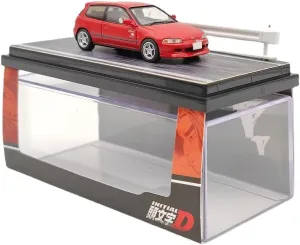 Hobby Japan 1:64 EG6 Myogi Night Kids Shingo Shoji Miniature Vehicle Hobby Collectible Gifts Red HJ641017HR