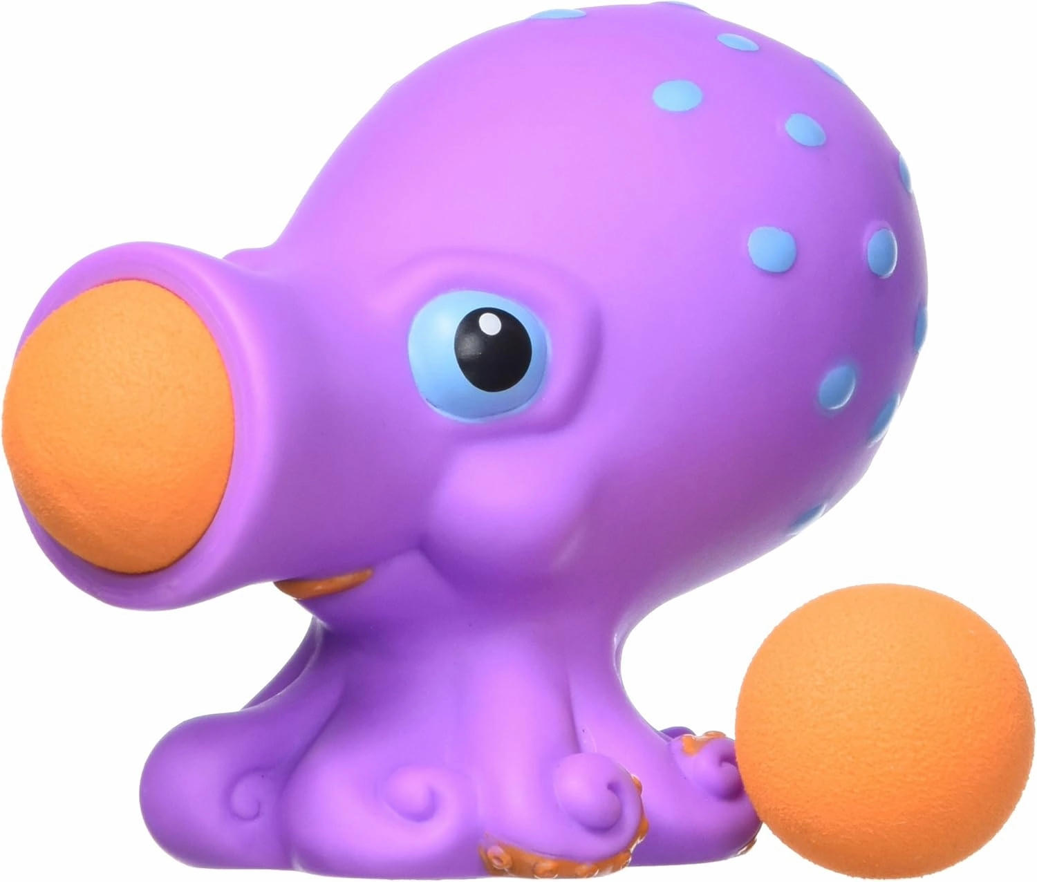 Hog Wild Octopus Ball Popper Toy - Includes 4 Soft Foam Balls - Squeeze to Pop Air Powered Balls Up to 20 Feet - Launcher Safe for Indoor/Outdoor Play