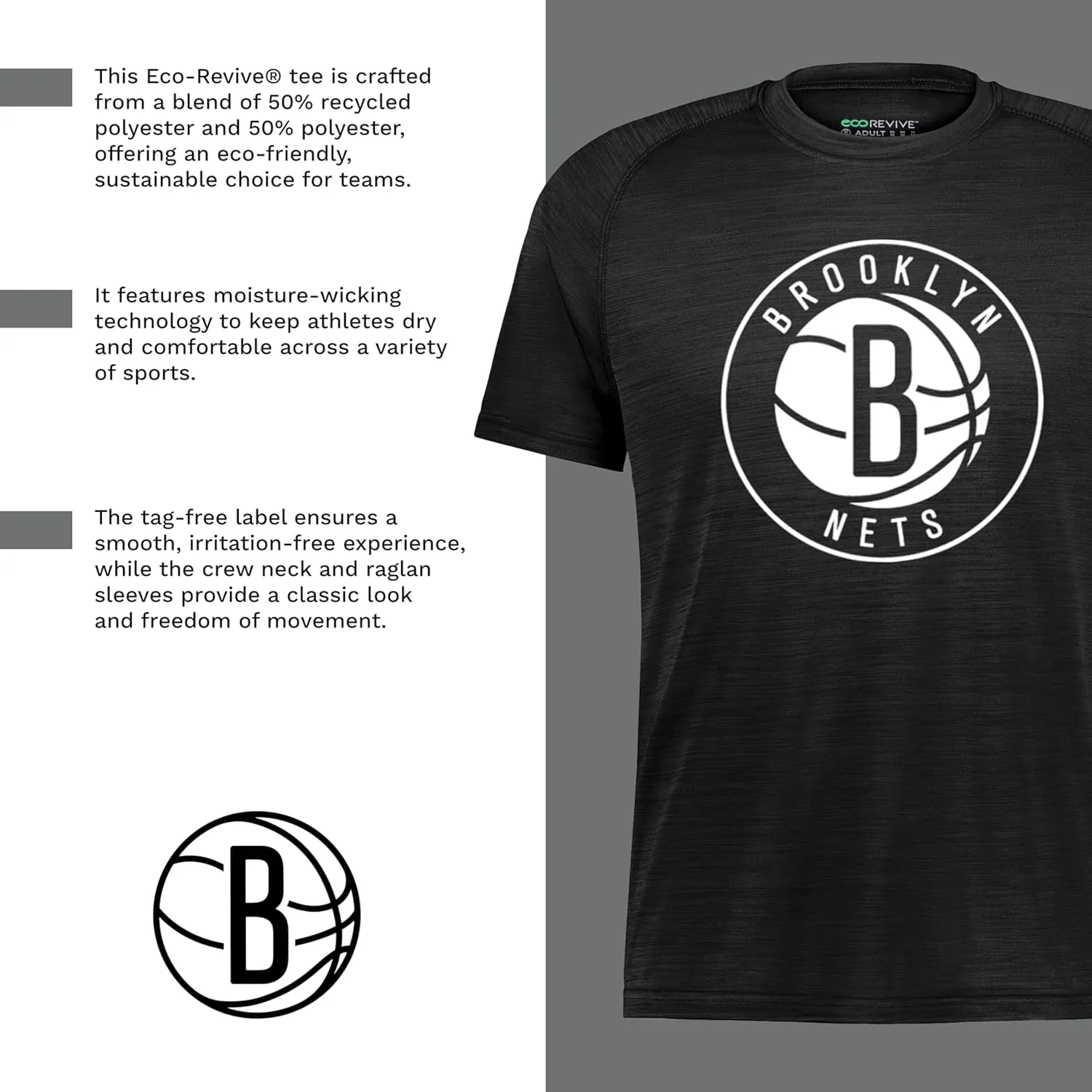 Holloway Boys NBA Pro Tee-Youth Basketball T-Shirt, Team Fan Gear, Comfortable and Durable, Perfect for Game Days