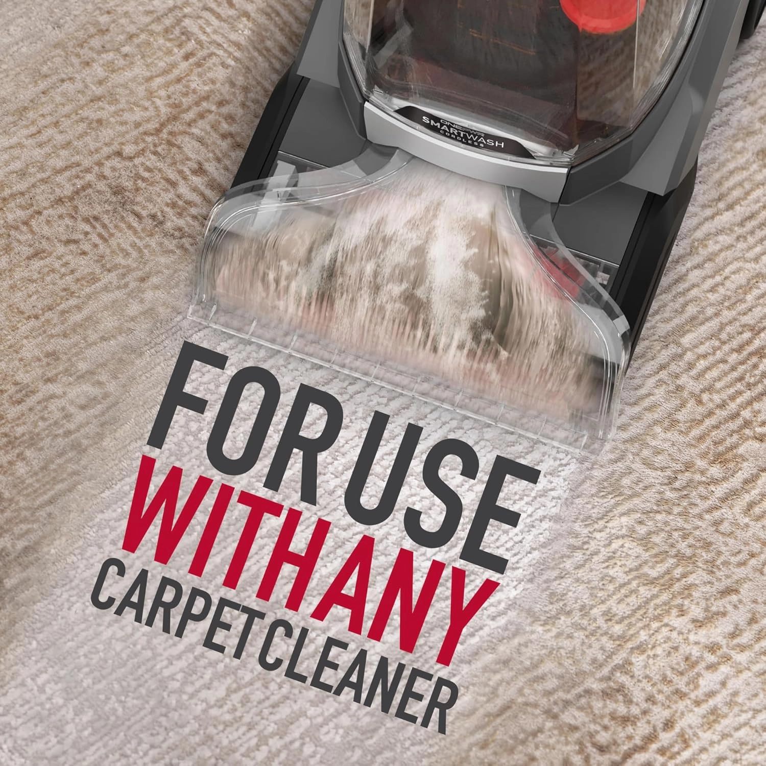 Hoover Everyday Solution, Deep Cleaning Carpet Shampoo, 64 oz Formula, AH30924, Package May Vary