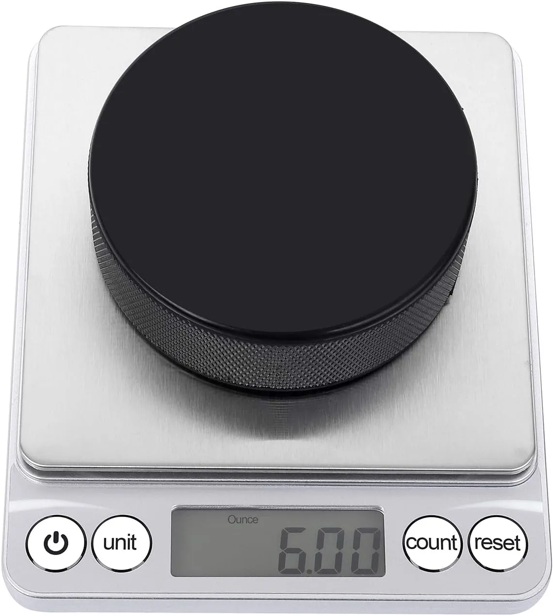 Ice Hockey Pucks, Official Regulation, for Practicing and Classic Training, Diameter 3", Thickness 1", 6oz, Black