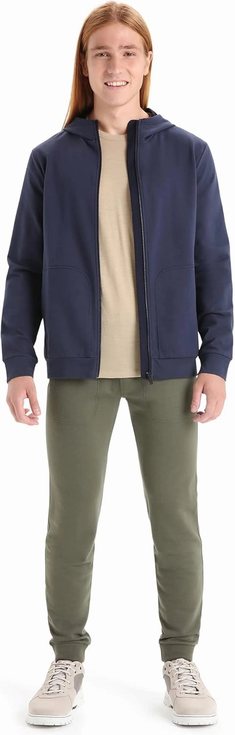 Icebreaker Merino Men's Central Classic Ls Zip Hoodie