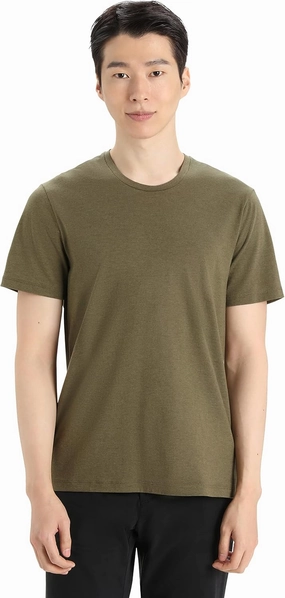 Icebreaker Merino Men's Central Classic Short Sleeve Wool T Basic Casual Shirt