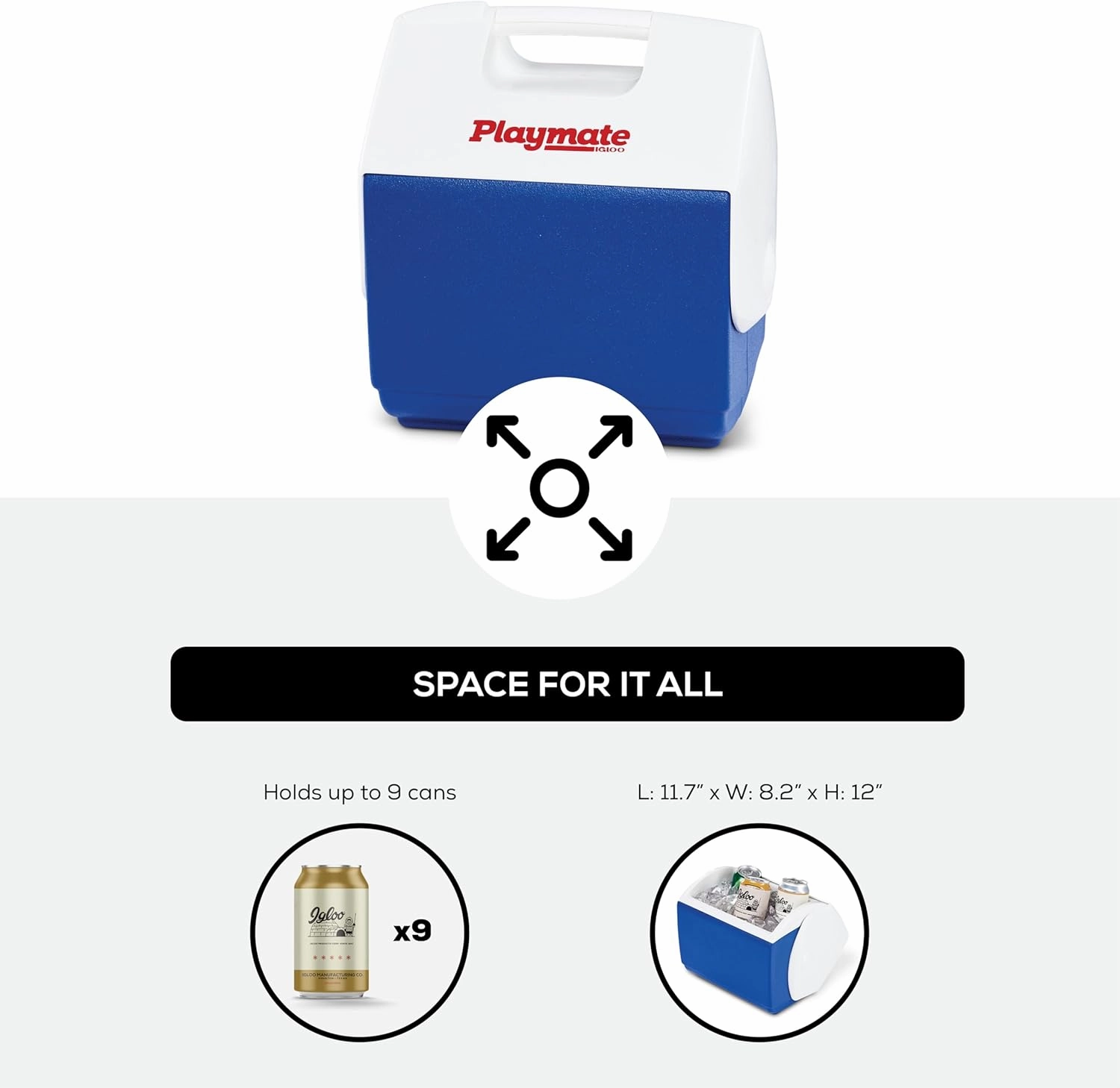 Igloo 7 Qt Hardsided Playmate Pal Lunch Cooler
